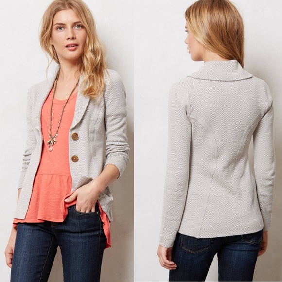 Anthropologie Sweaters - Anthropologie Sweater Coat Blazer Rosie Neira M